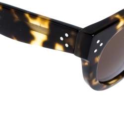 مملوكة مسبقًا نظارة شمسية سيلين مستديرة اس ال 41043/اس نيو بربي بنية/ هافانا داكنة