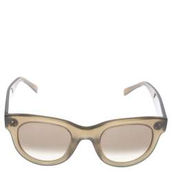Pre Owned Céline Green/ Green Gradient CL41053 Baby Audrey Sunglasses