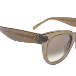 Pre Owned Céline Green/ Green Gradient CL41053 Baby Audrey Sunglasses