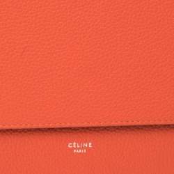 Pre Owned Celine Orange Leather iPad Cover
