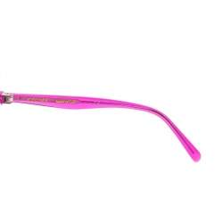 Celine Transparent Fuchsia/Grey CL40010U Round Sunglasses