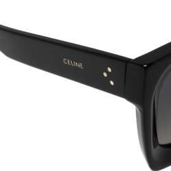 Celine Black Polarized CL401301 Square Sunglasses 