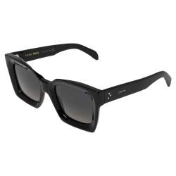 Celine Black Polarized CL401301 Square Sunglasses 