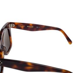 Celine Brown Havana/ Green CL41076/S Tilda Square Sunglasses