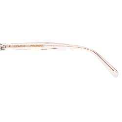 Pre Owned Celine Transparent Brown Acetate CL41441/F/S Round Sunglasses