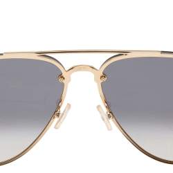 Celine Black CL 41392/S Gradient Aviator Sunglasses