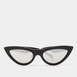 Pre Owned Celine Black Grey CL400191 Cat Eye's Sunglasses