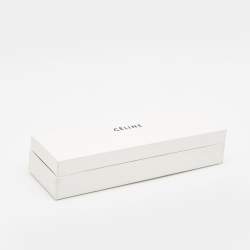 Celine Gold Tone ID Curb Chain Bracelet