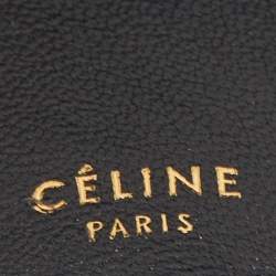  Céline Gold Tone Wide Cuff Bracelet