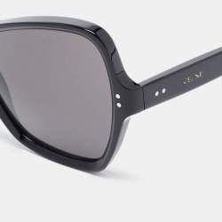 Pre Owned Celine Black Gradient Butterfly Sunglasses