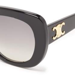 Celine Black Acetate TF22312140 Gradient  Cat Eye Sunglasses