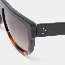 Pre Owned Celine Black/Brown Gradient CL400011 Frame Aviator Sunglasses