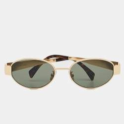 Celine Green CL40235U Triomphe Oval Sunglasses