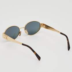 Celine Green CL40235U Triomphe Oval Sunglasses