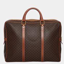 Celine Brown Macadam Briefcase