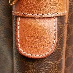Celine Brown Macadam Briefcase