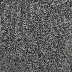 Pre Owned Celine Grey Rib Knit Crew Neck Sweater M