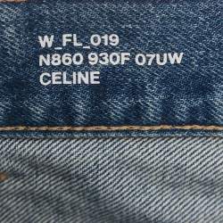 Celine Blue Washed Denim Dylan Flared Jeans M Waist 28"