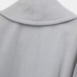 Celine Light Blue Wool Temple Coat Size 36