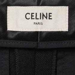 Celine Black Gabardine Culottes Trouser S
