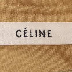 Pre Owned Celine Beige Cotton Dress M
