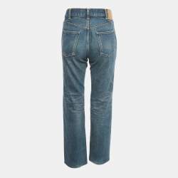 Pre Owned Celine Blue Denim Jeans S Waist 30"