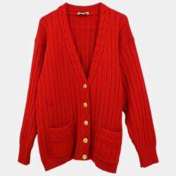 Pre Owned Celine Cardigan Red #40