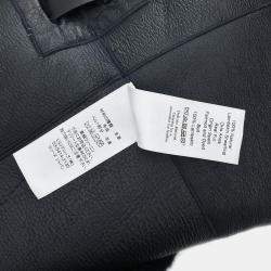 Pre Owned Celine Sleeveless Long Vest Jacket Navy #S