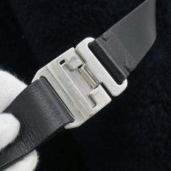 Pre Owned Celine Sleeveless Long Vest Jacket Navy #S