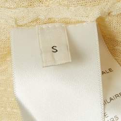 مملوكة مسبقًا تاك توب سيلين ترتر أصفر مقاس صغير (سمول)