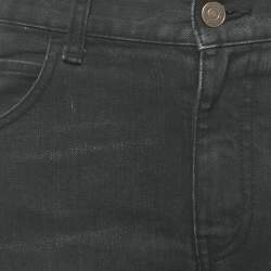 Pre Owned Celine Black Denim Skinny Jeans  M/Waist 28"