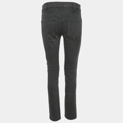Pre Owned Celine Black Denim Skinny Jeans  M/Waist 28"