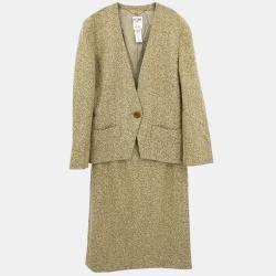 مملوكة مسبقًا جاكيت وتنانير بدلة سيلين بيج رقم ٣٨