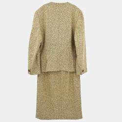 مملوكة مسبقًا جاكيت وتنانير بدلة سيلين بيج رقم ٣٨