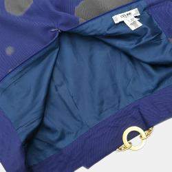 مملوكة مسبقًا جاكيت تنورة بدلة سيلين كحلي رقم 44