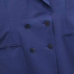 مملوكة مسبقًا جاكيت تنورة بدلة سيلين كحلي رقم 44