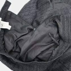 مملوكة مسبقًا Celine Setup Suit Jacket Skirt Gray 35319/567/Tanin Jc #38