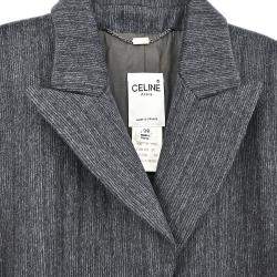 مملوكة مسبقًا Celine Setup Suit Jacket Skirt Gray 35319/567/Tanin Jc #38