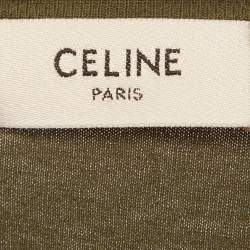 مملوكة مسبقًا قميص سيلين جيرسيه أخضر تريومف مقاس وسط (ميديم)