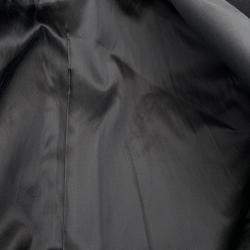 Pre Owned معطف سهرة كشمير سيلين مقاس 34 أسود كشمير 100%