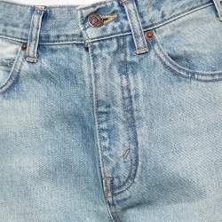 Pre Owned Celine Light Blue Denim Jeans S