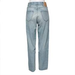 Pre Owned Celine Light Blue Denim Jeans S