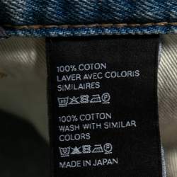 Pre Owned Celine Light Blue Denim Jeans S