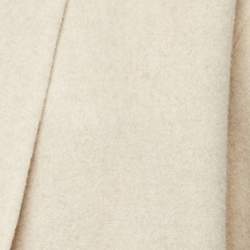 Celine Beige Cashmere Open Front Long Coat M