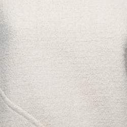 Celine Cream Wool Sleeveless Top M