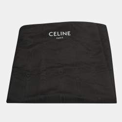 Celine Cream Satin Embroidered Bomber Jacket S
