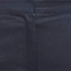 Pre Owned Celine Navy Blue Denim Straight Leg Jeans M Waist 30''