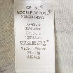 Celine Multicolor Printed Silk Blend Pant Suit S/M