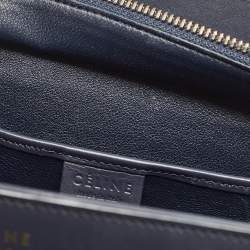 Pre Owned Celine Tricolor Leather Nano Luggage Tote