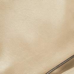 Celine Beige Leather, Suede and Python Medium Trapeze Bag